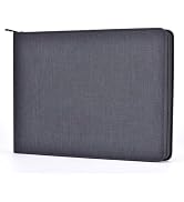 Asvine 24 Fountain Pen Case Black Organizer Bag - Premium Waterproof Canvas Pen Display Holder, I...