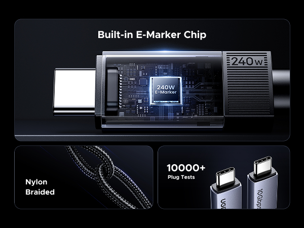 Built-in E-Marker Chip