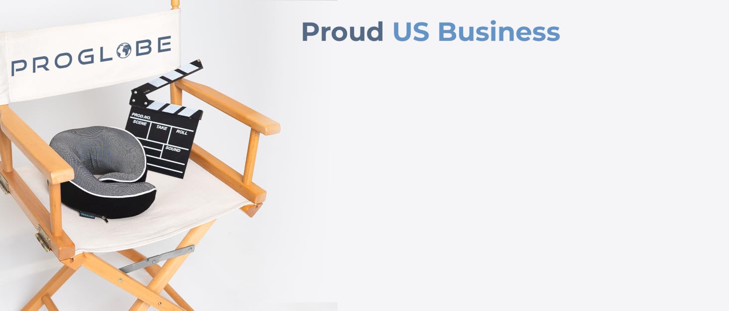 Proglobe Proud US Business Travel Pillows
