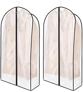 Zilink Garment Bag Storage Bags 43” Suit Bags for Closet Storage silky Dust Covers for Hanging Cl...