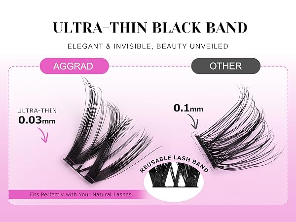 ULTRA-THIN BLACK BAND