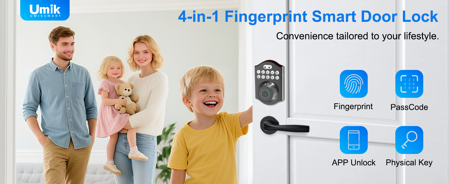 fingerprint smart door lock