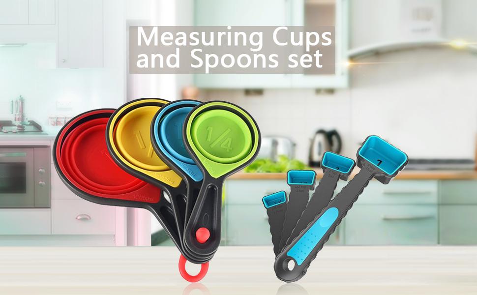 collapsible measuring cups