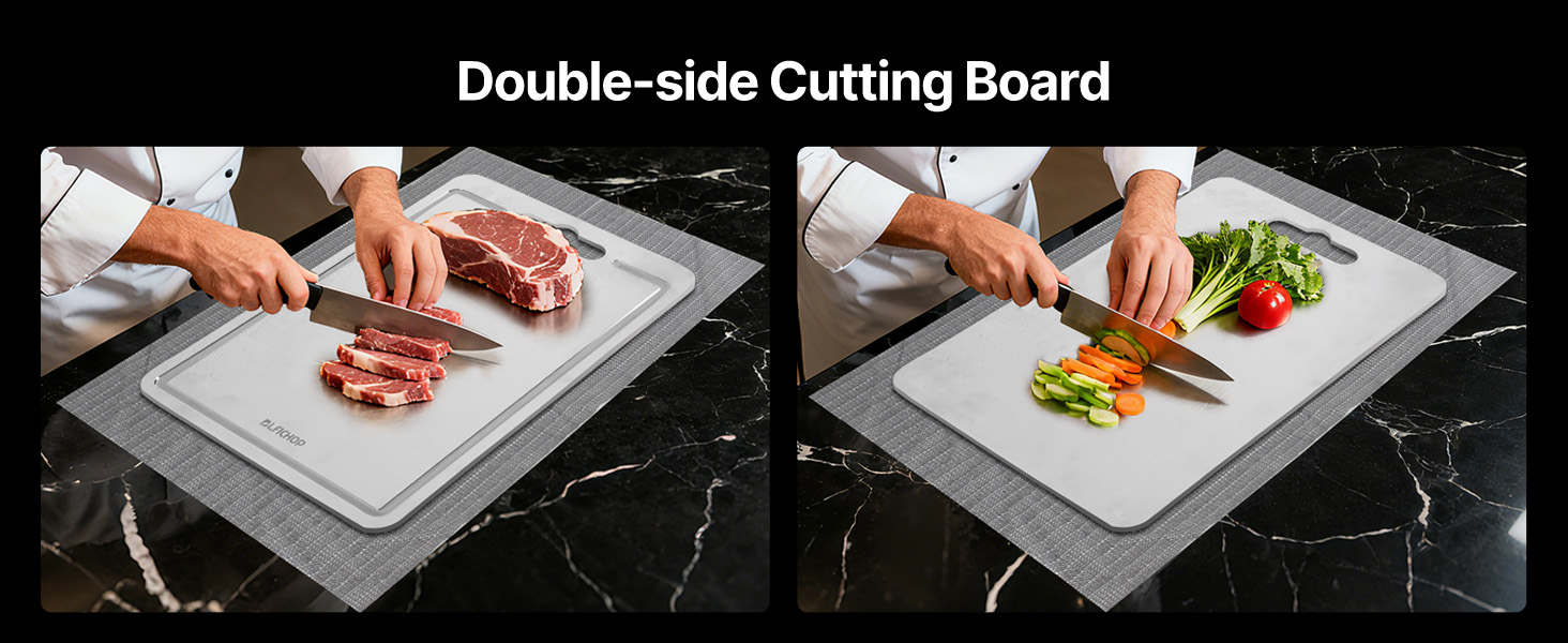 double sided cutting board