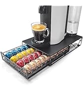 RECAPS Coffee Pod Holder Pod Drawer Storage Pods Holder Coffee Capsules Kitchen Organizer Compati...