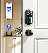 Veise VE027-K Built-in WiFi Smart Lock with 2 Knob,