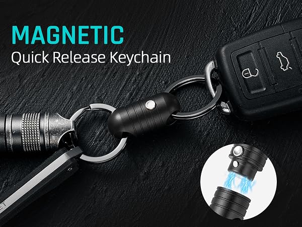 detachable keychain quick release disconnect keychain