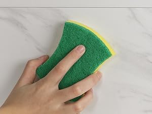 MR.SIGA kitchen scrubber sponge,antibacterial dish sponge