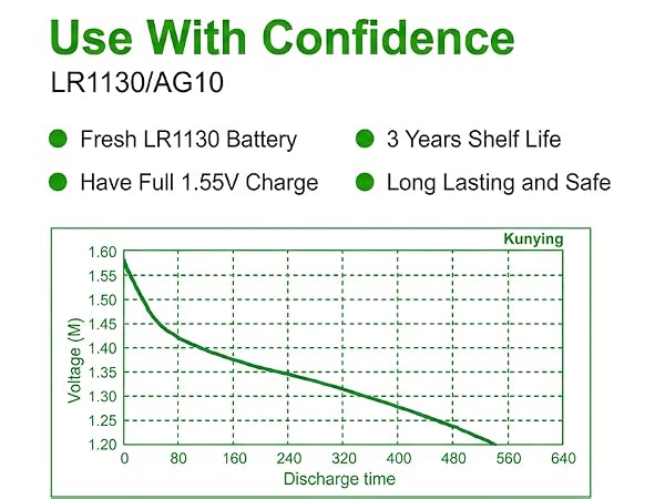 lr1130 batteries 10 pack