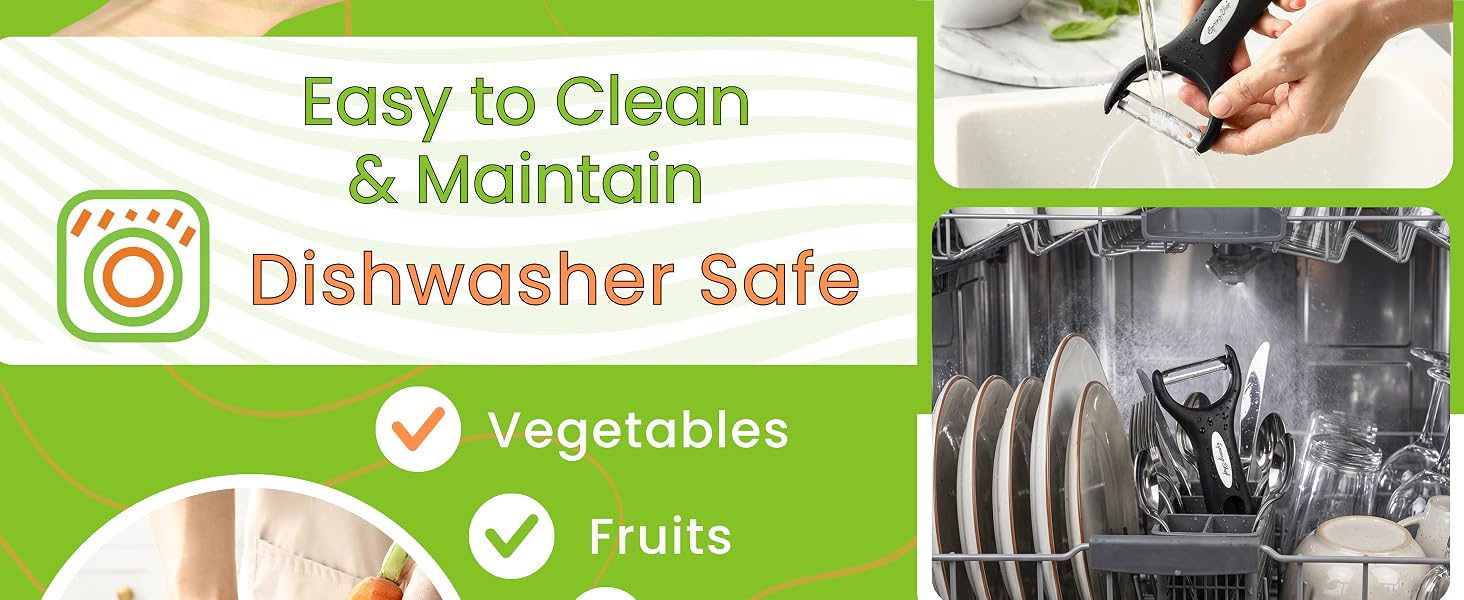 easy to clean peeler