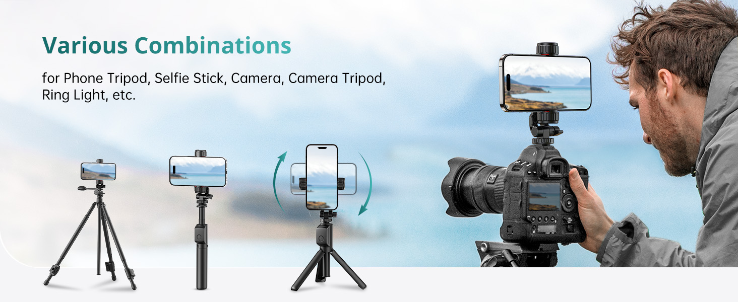 ATUMTEK Phone Tripod Mount