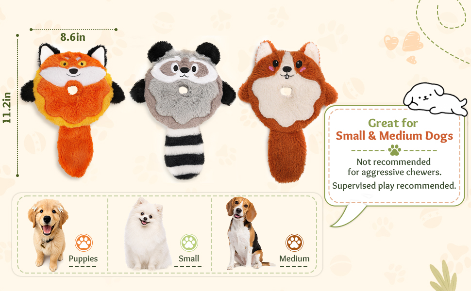 dog squeaky toys