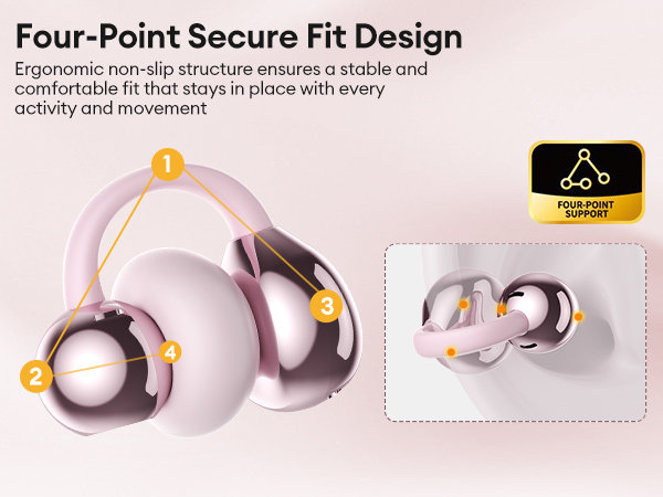 huawei freeclip king lucky clip on earbuds audifonos inalambricos
