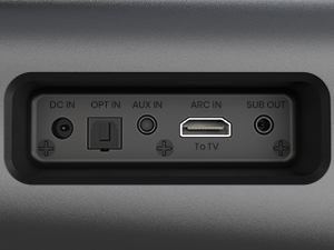 Surround Sound with TV ARC/Optical/AUX