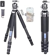 Compact Design Lightweight Carbon Fiber Tripod with Arca 44mm Ball Low Profile Tripod Head Specia...