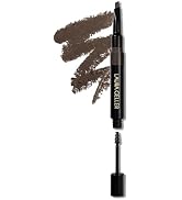 LAURA GELLER NEW YORK Sculpt-n-Stay Waterproof Brow Pencil & Gel- Dark Brown
