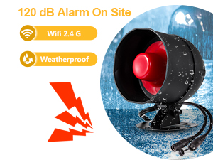 WiFi alarm system for home security