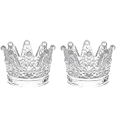 2 Pack Nail Art Dappen Dish 2 in 1 Glass Dish for Acrylic Liquid Powder,Nail Crystal Bowl/Dappen ...