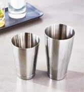 Barfly Shaker Cocktail Tin, Set (18 oz and 28 oz), Stainless Steel,M37009