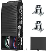 EMITEVER Dimmable LED Driver,96W 24V Triac Power Supply, AC to DC LED Transformer for LED Light,C...