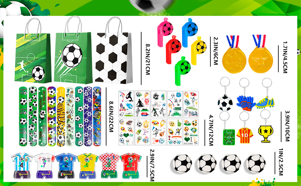 soccer party supplies