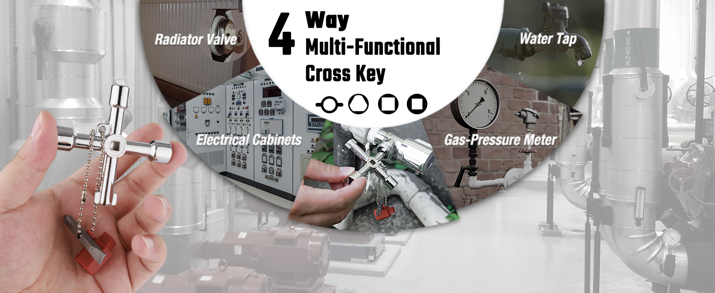 4 Way Cross Key