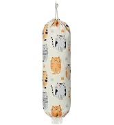 LeCorner Plastic Bag Holder, Reusable Grocery Bag Holder for Plastic Bags Groceries Store, Flower...