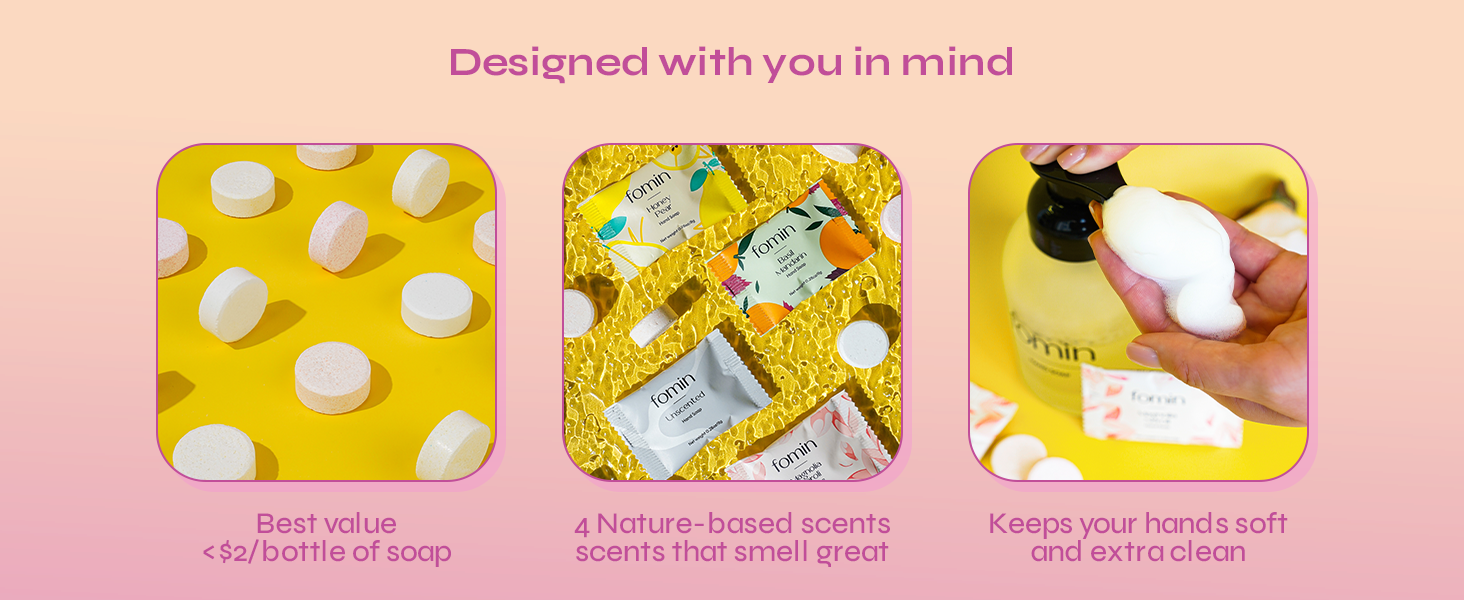 Foaming Hand Soap Tablets