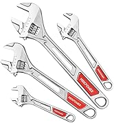 MAXPOWER 4Pcs Adjustable Wrench set