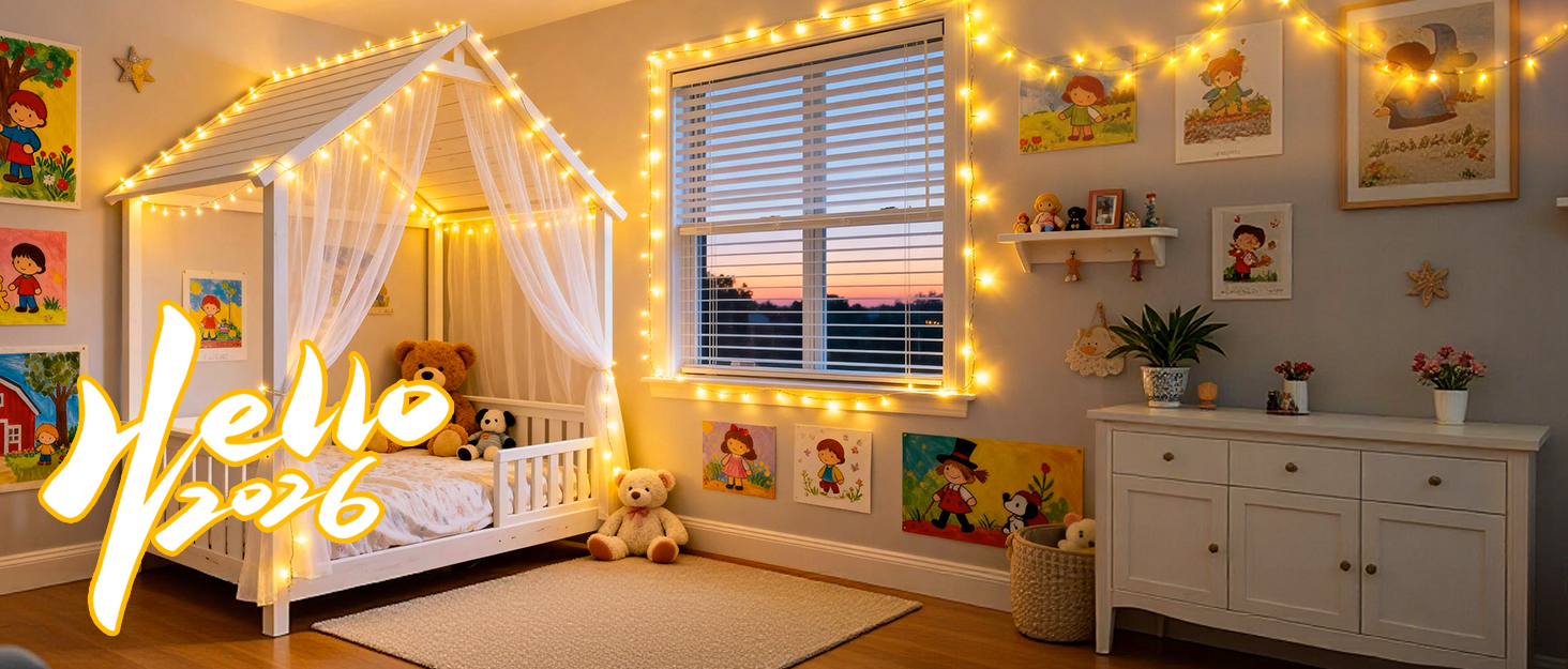 fairy lights plug in indoor