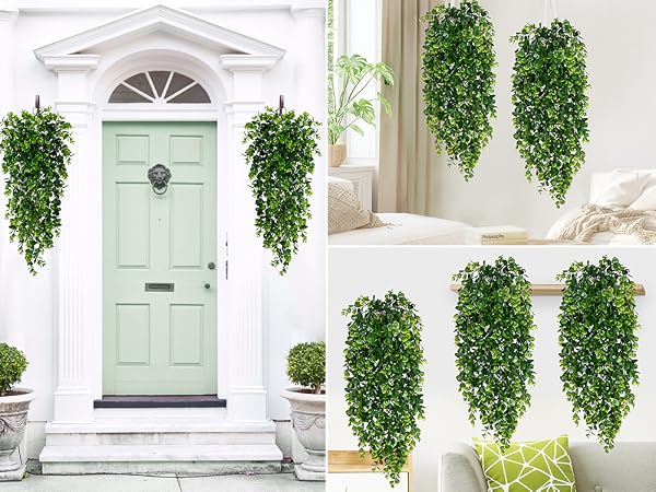 hanging plants artificial decor