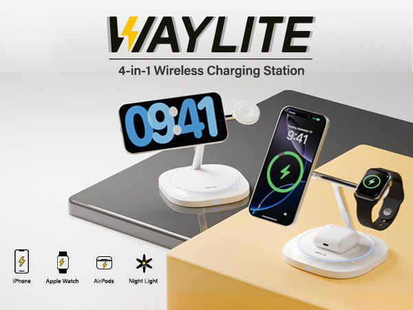 iphone wireless charger station