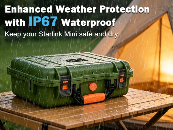 starlink mini hard case waterproof