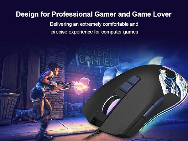USB Wired Gaming Mouse