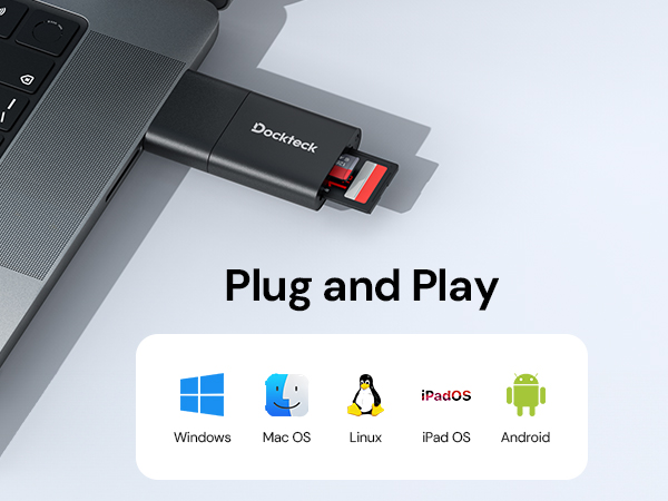 Plug & Play Card Reader Adapter