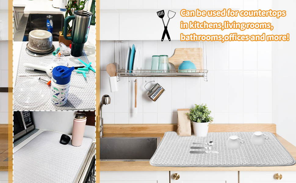 7.Dish Drying Mats