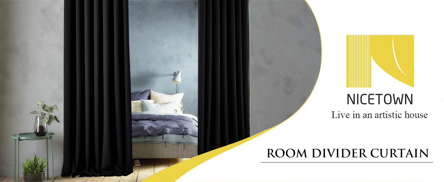 room divider curtains