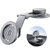 SYNCWIRE Fits MagSafe Car Mount for Universal Dashboard & Tesla Screen, Kevlar Silver Magnetic Ph...