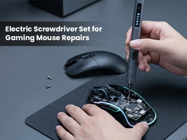 electric screwdriver for gaming mouse repairs