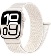 Nylon Sport Loop Band Compatible with Apple Watch Bands 38mm 40mm 41mm 42mm 44mm 45mm 46mm 49mm, ...