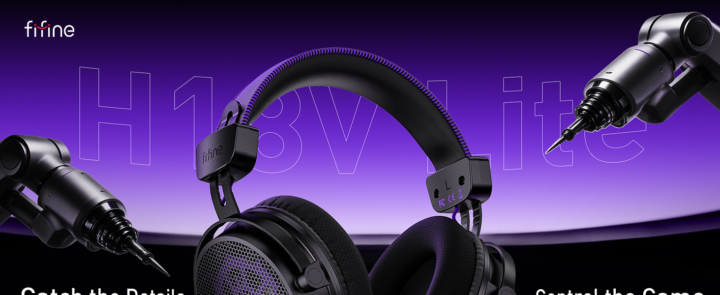 FIFINE AMPLIGAME H18V Lite WIRED OPEN BACK GAMING HEADSET