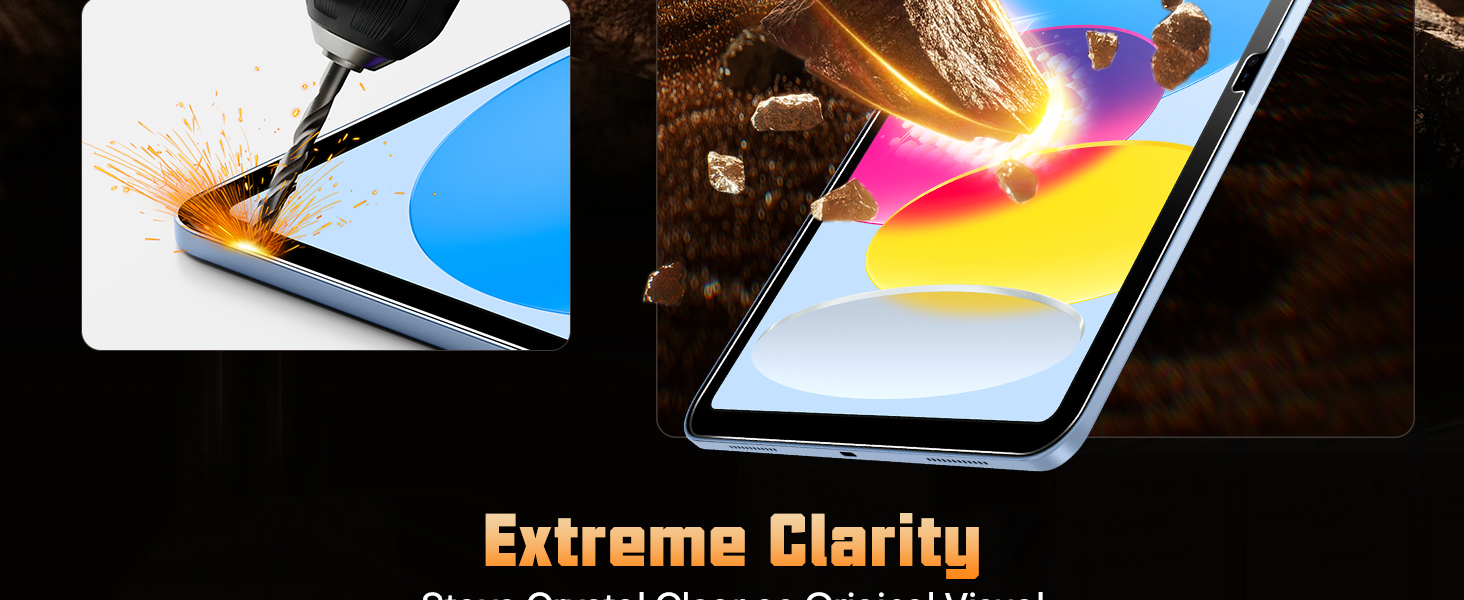 tablet screen protectors for ipad 10th 10.9inch