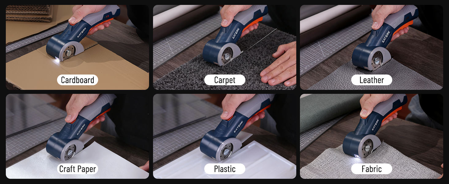 On-the-go precision for tailors and crafters. Compactelectric fabric scissors ready for any project.