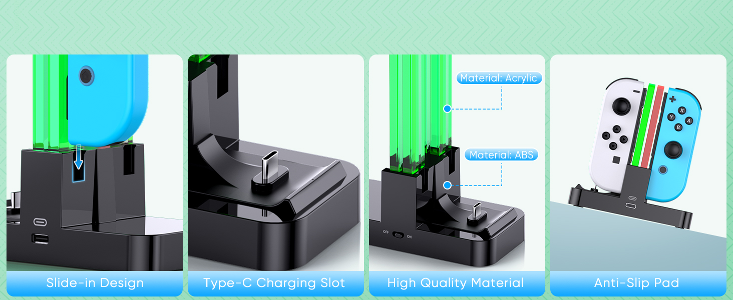 nintendo switch charger controller