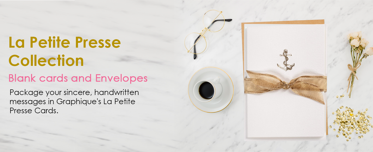 La Petite Presse Collection Blank Cards Envelopes