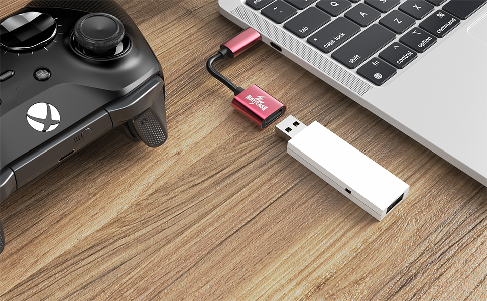 MAGIC-X Wireless Bluetooth USB Adapter for Xbox Series S/X, Xbox One, Switch, macOS, Windows