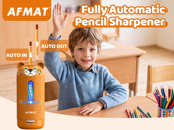 fully automatic pencil sharpener