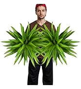 Velener Outdoor Fake Agave Artificial Plant, Unpotted Fake Plant for Room Decor, UV Resistant Fau...