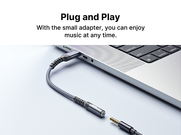usb c to 3.5mm audio adapter