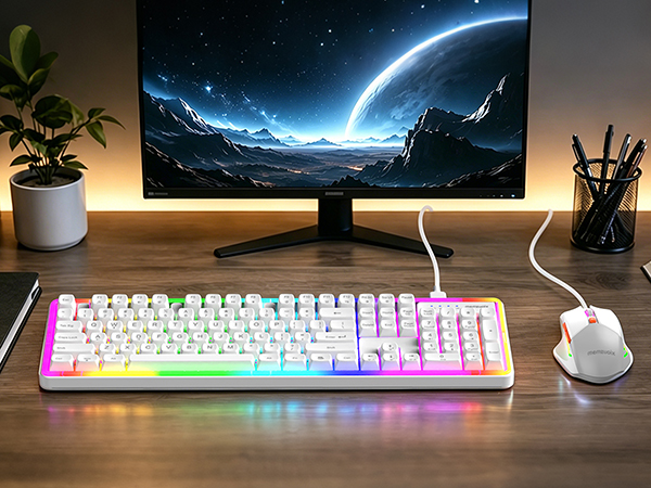 wired mouse and keyboard